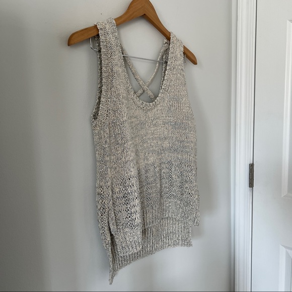 Rebecca Minkoff Metallic Detail Sweater Vest - Picture 3 of 15